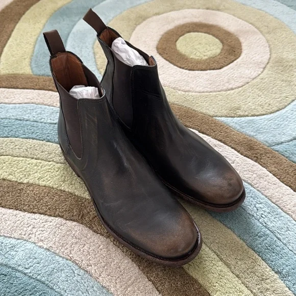 Frye Tyler Chelsea NWT - Dark Brown (Sz 10.5) - Picture 2 of 11